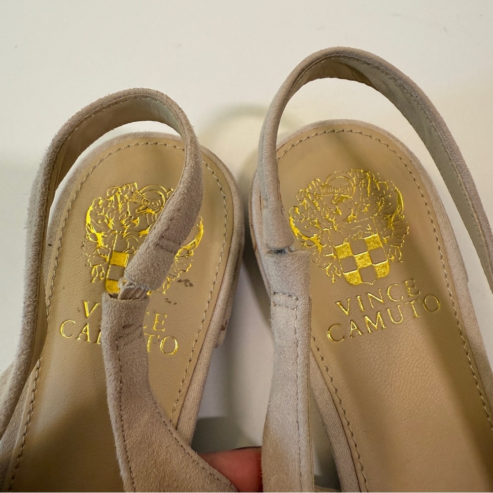 Vince Camuto Jasenia Slinback Flat Shoes in light pink - size 8 - Picture 9 of 13